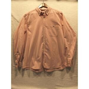 Nice Men's Pre-owned Vineyard Vines Long Sleeve Shirt XL Coral Pink